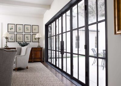 Puerta con cristal laminados